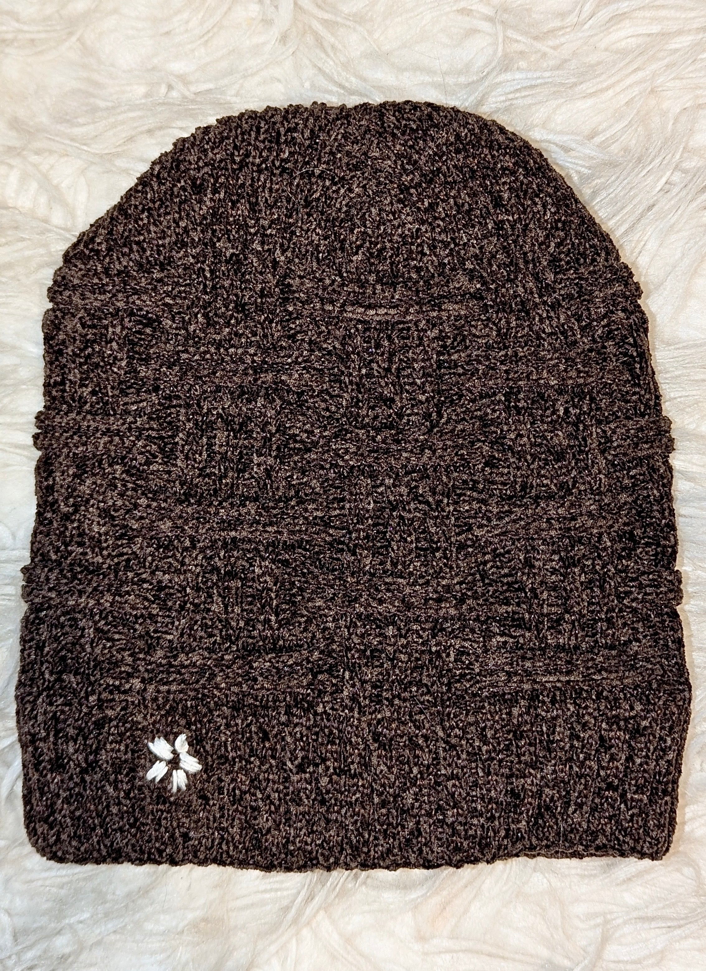 Hand Embroidered Wool Hat