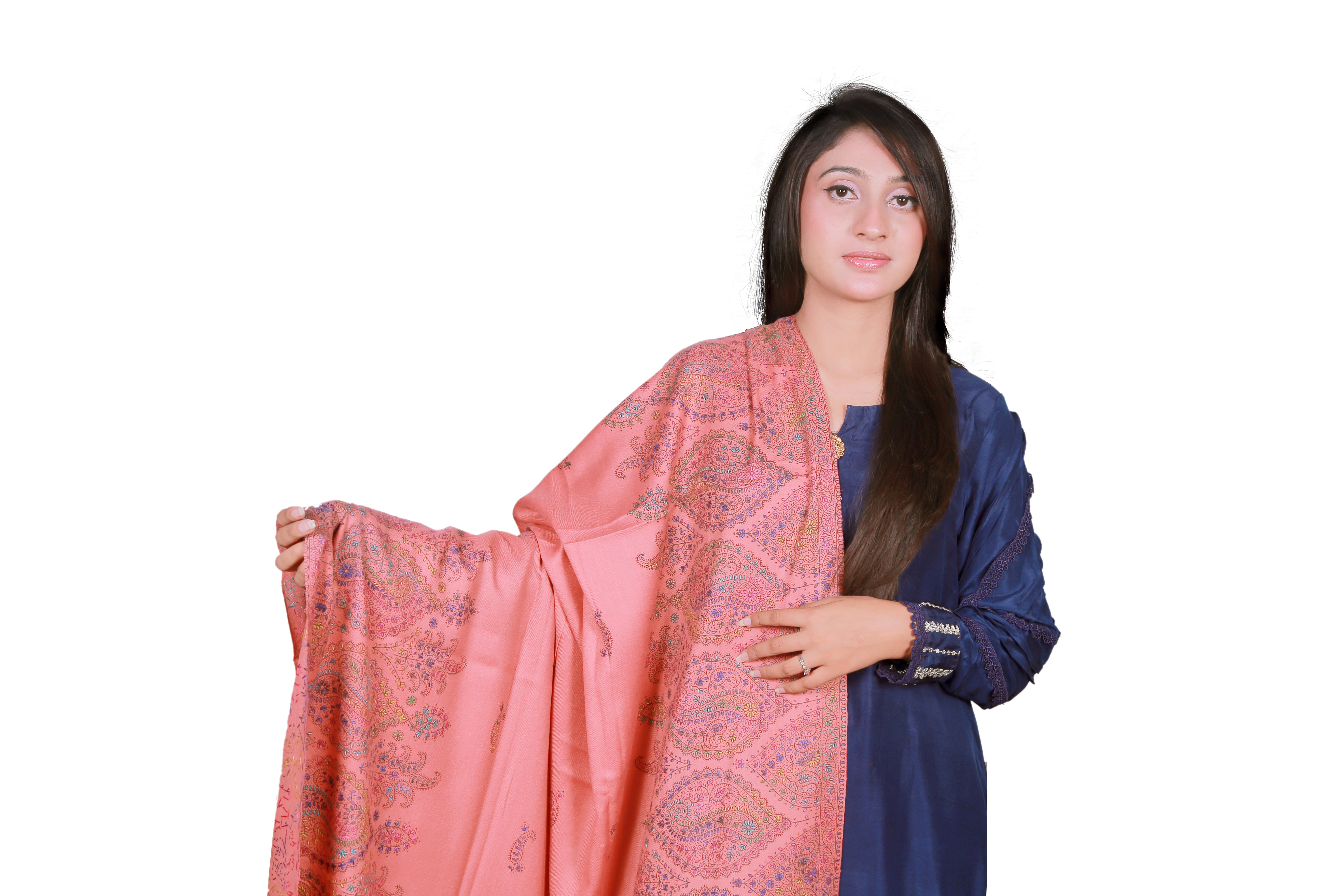 Sozni Embroidery Cashmere Shawl