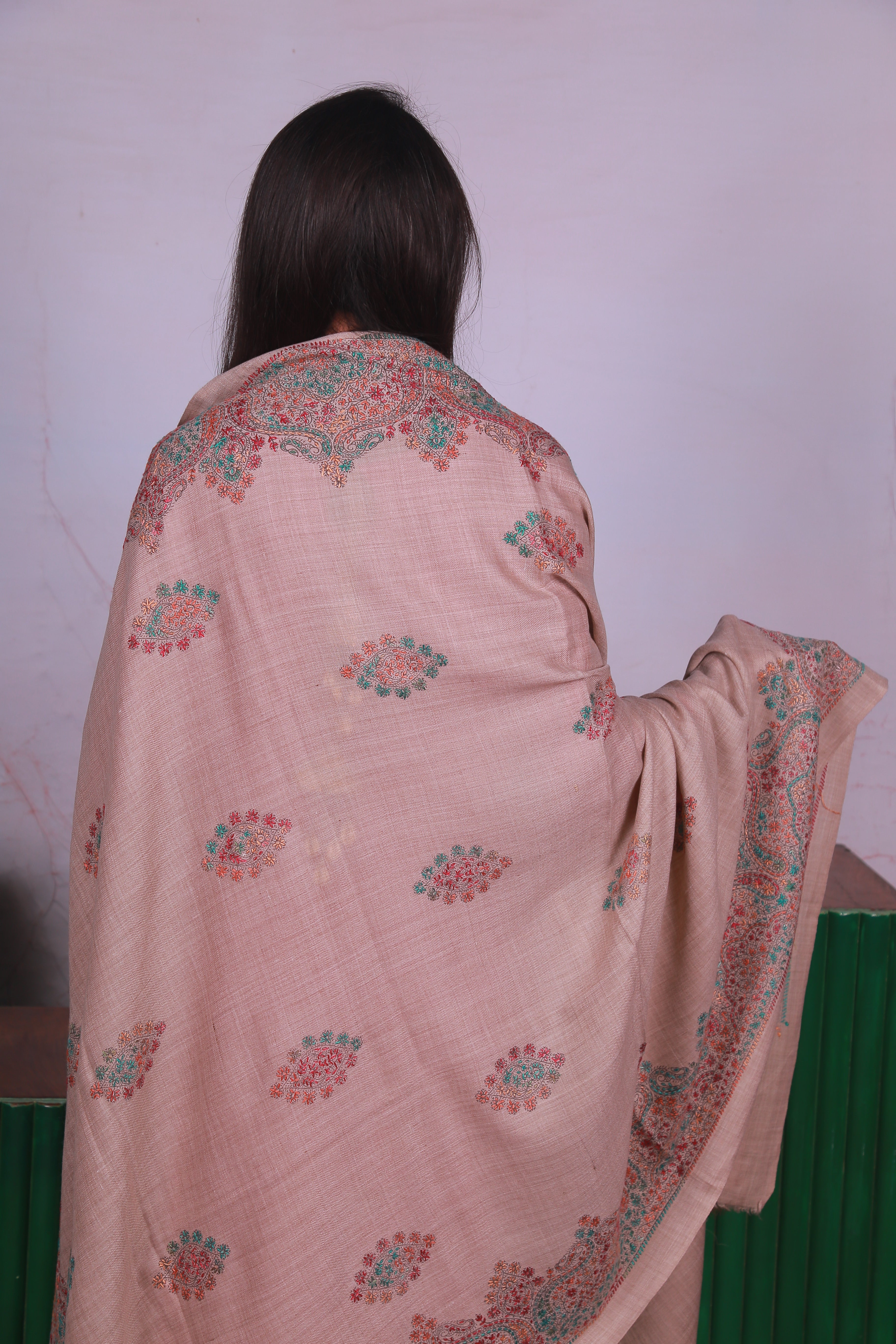 Cashmere Shawl Sozni Embroidered